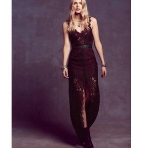 Free People Wineberry Lace Dress